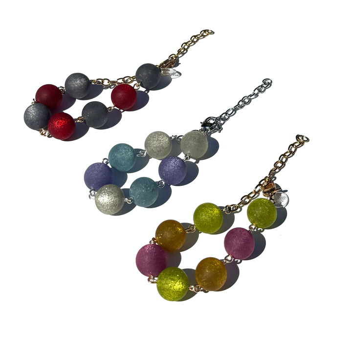 Italian Ice Glitter Bracelets by Lettie Lovendale (Ships in 2-3 Weeks)