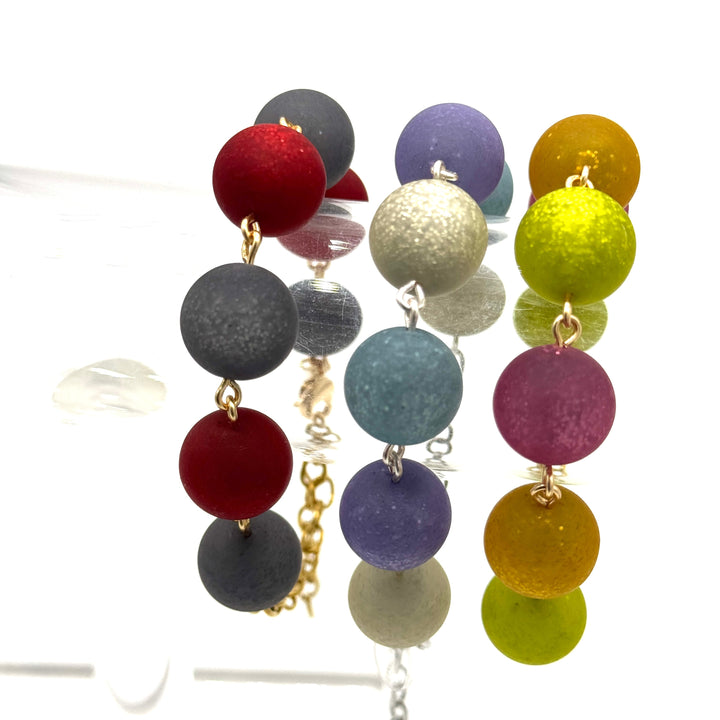 Italian Ice Glitter Bracelets by Lettie Lovendale (Ships in 2-3 Weeks)