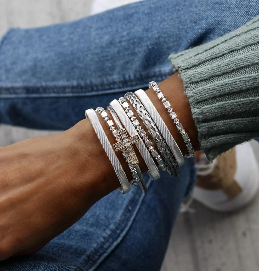 Mary Cuff Bracelet By Erimish (Ships in 2-3 Weeks)