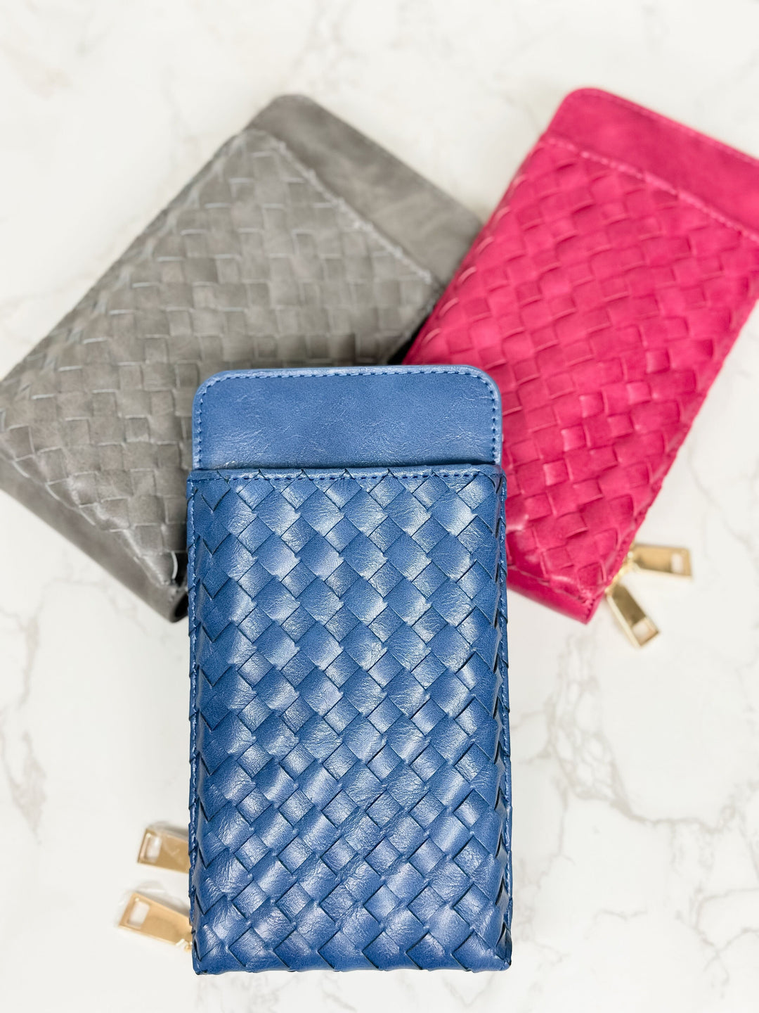 Woven Double Duty Phone Bag By Pretty Simple