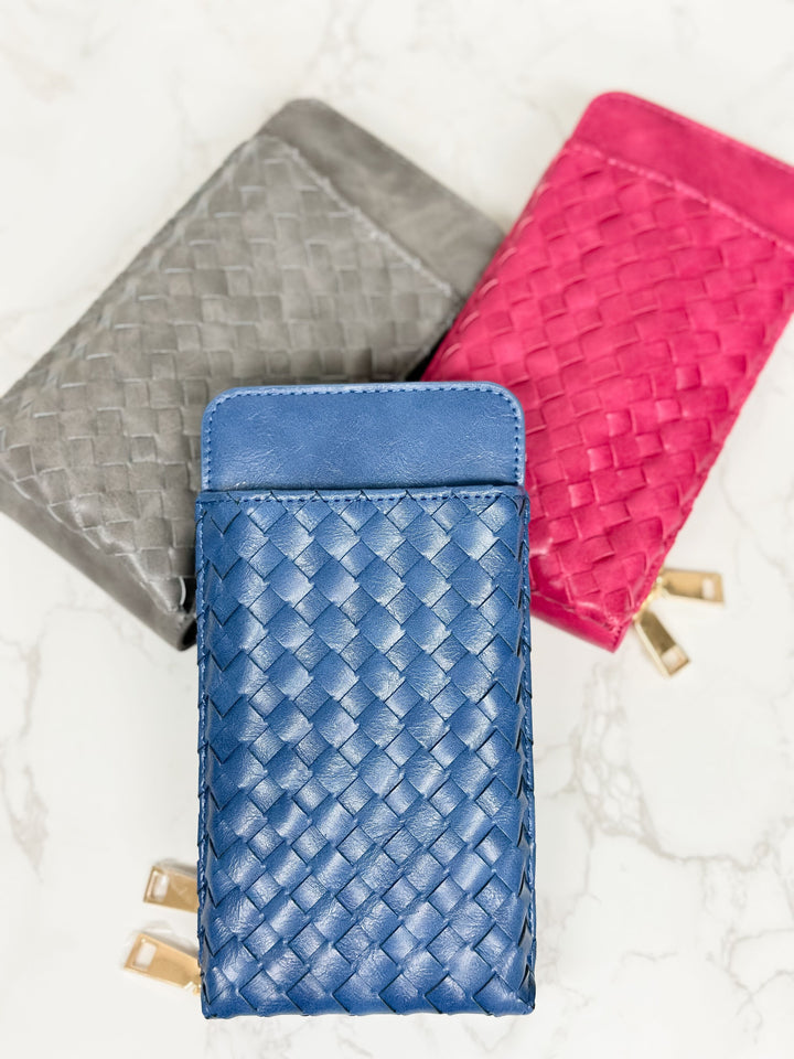 Woven Double Duty Phone Bag By Pretty Simple