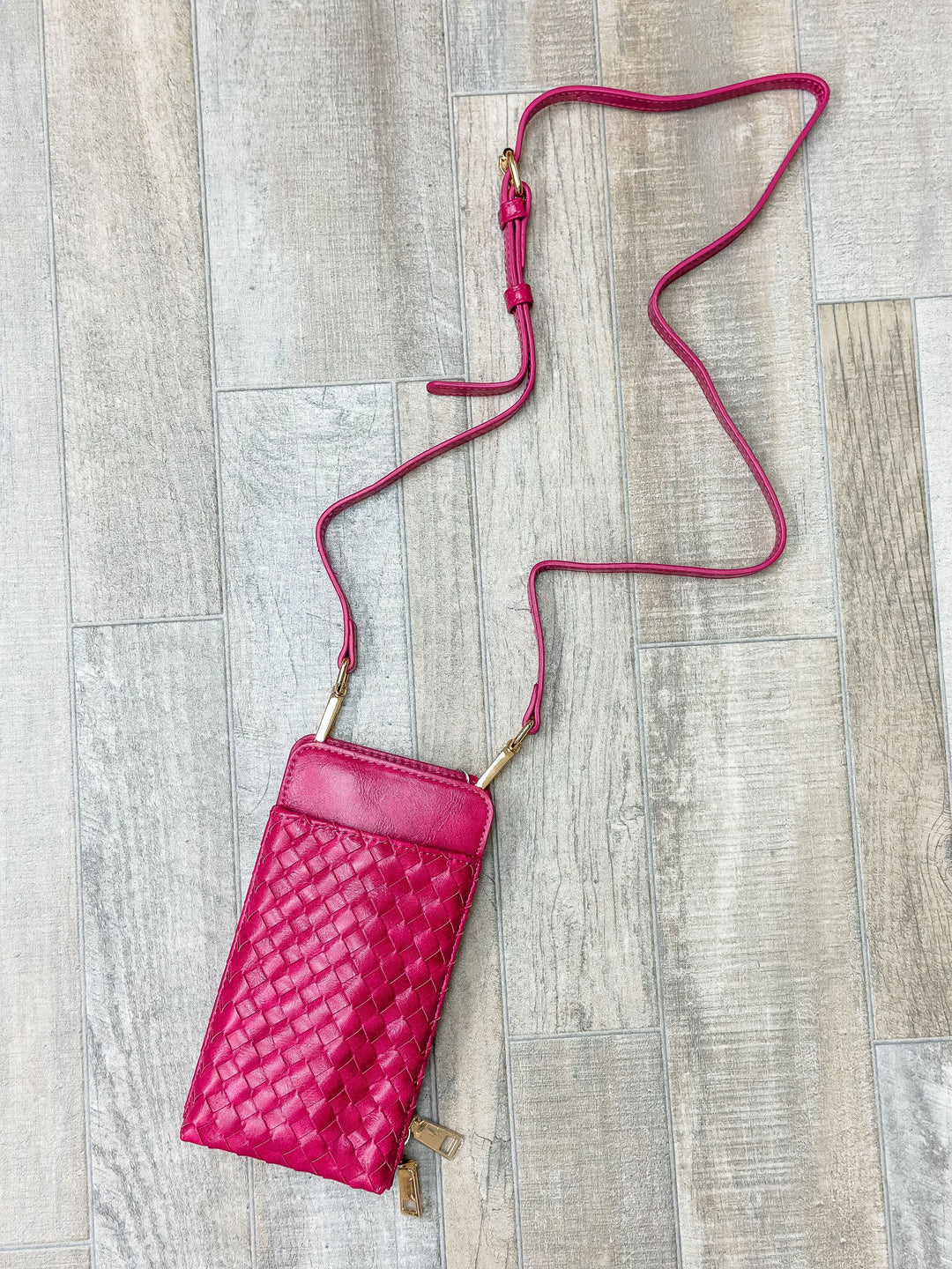 Woven Double Duty Phone Bag By Pretty Simple
