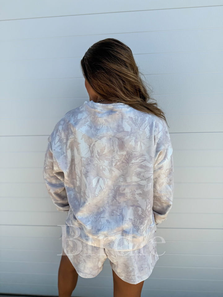 The Butter Camo Set in Vanilla Cream by Birdie (Ships in 2-3 Weeks)