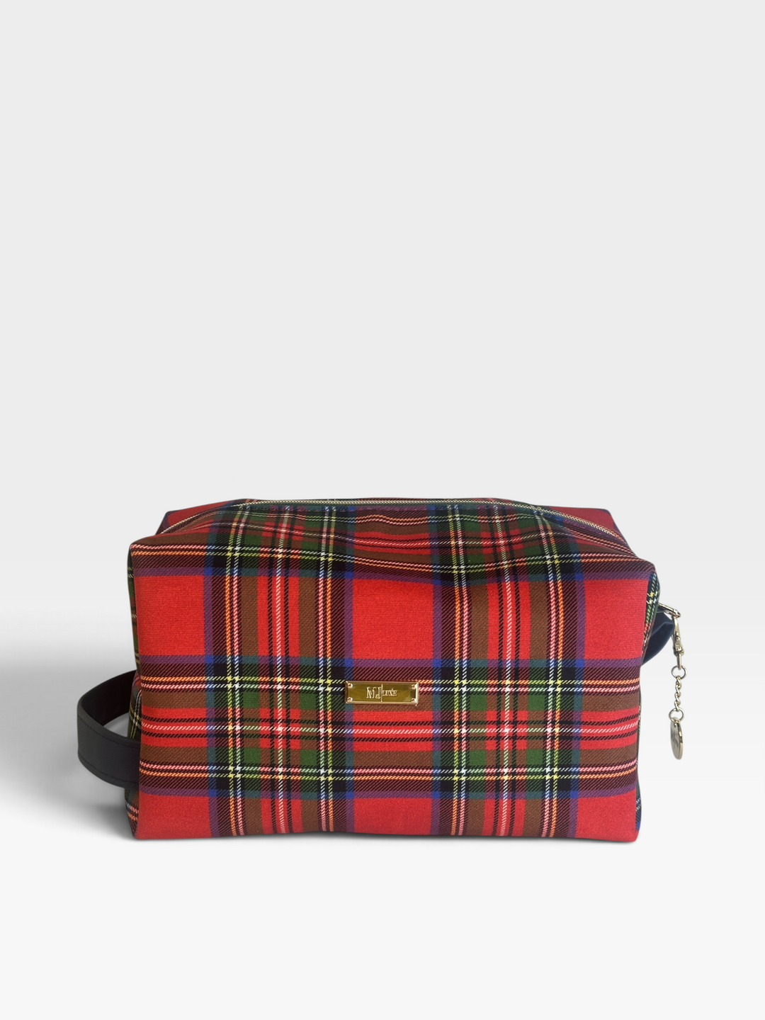 Christmas Wishes Red Plaid - Bobbie by Makeup Junkie (Ready to Ship)