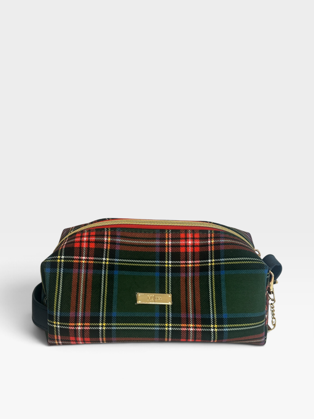 Nice List Green Plaid - Big Bobbie by Makeup Junkie (Ready to Ship)