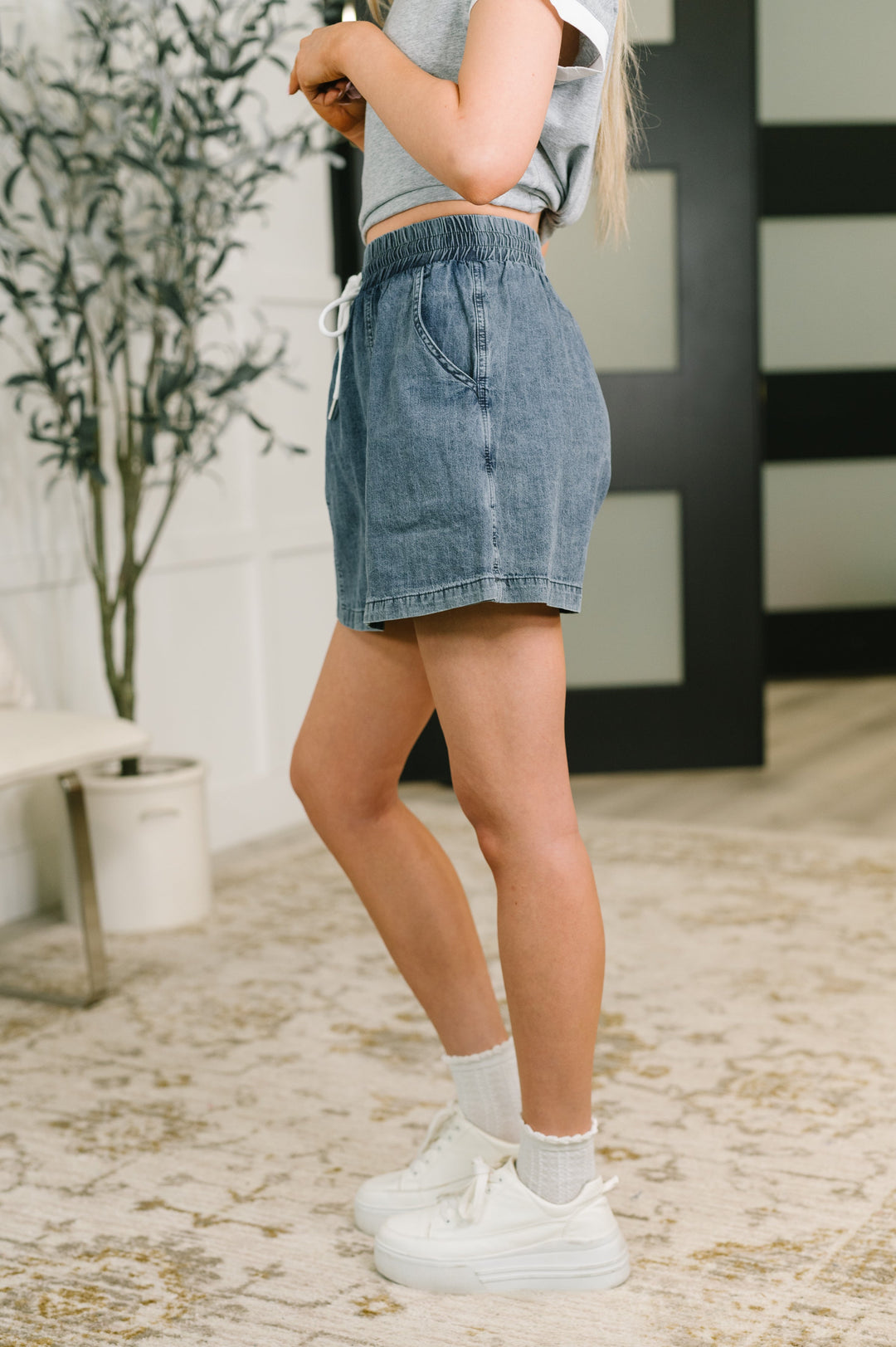 I'd Like to See You Try High Waisted Skort - 8/7