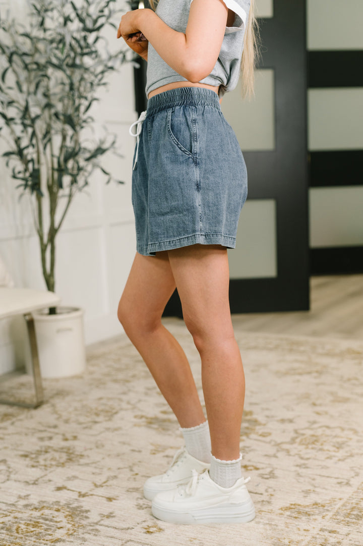 I'd Like to See You Try High Waisted Skort - 8/7