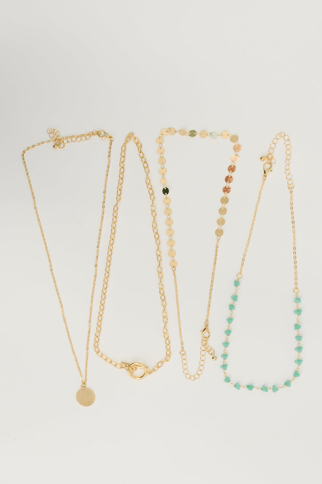 If I Only Could Layered Boho Necklace Set - 1/23