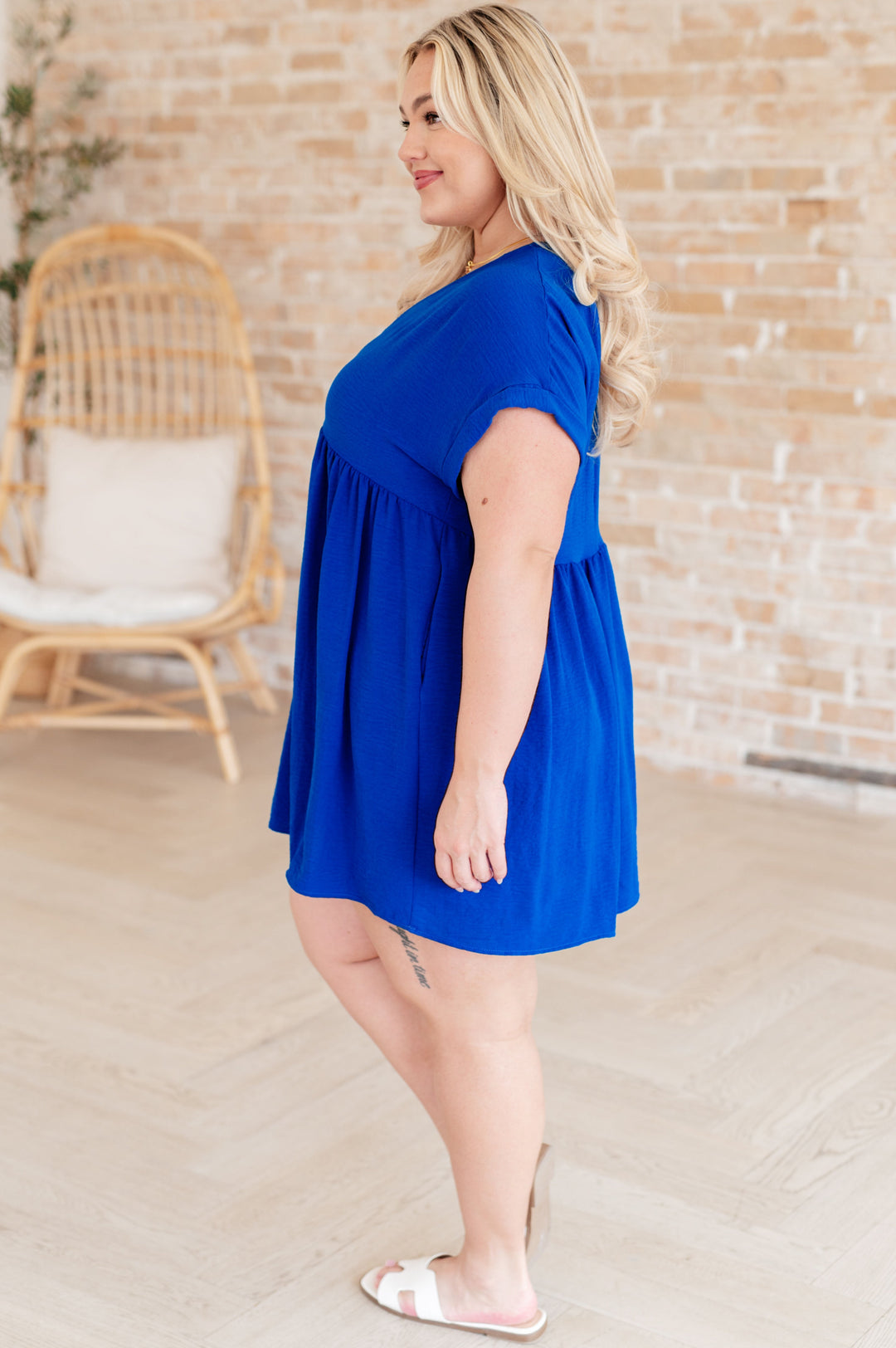 Isn't That Sweet V-Neck Dress - 5/21