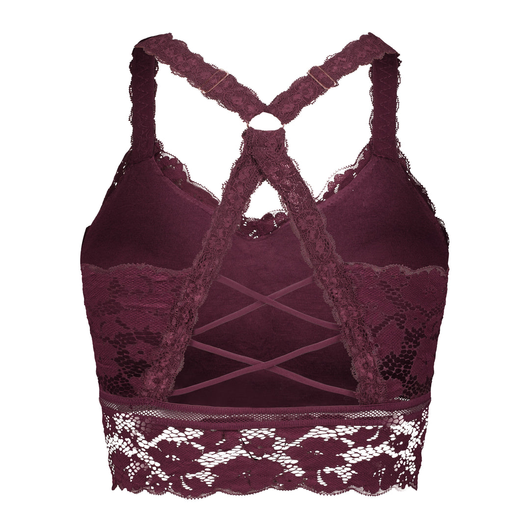 Juliette Deluxe Racerback Lace Bralette by JadyK (Ships in 2-3 Weeks)