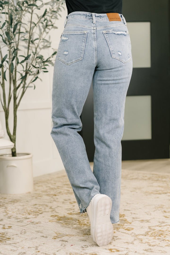 Jade Mid Rise 90's Straight