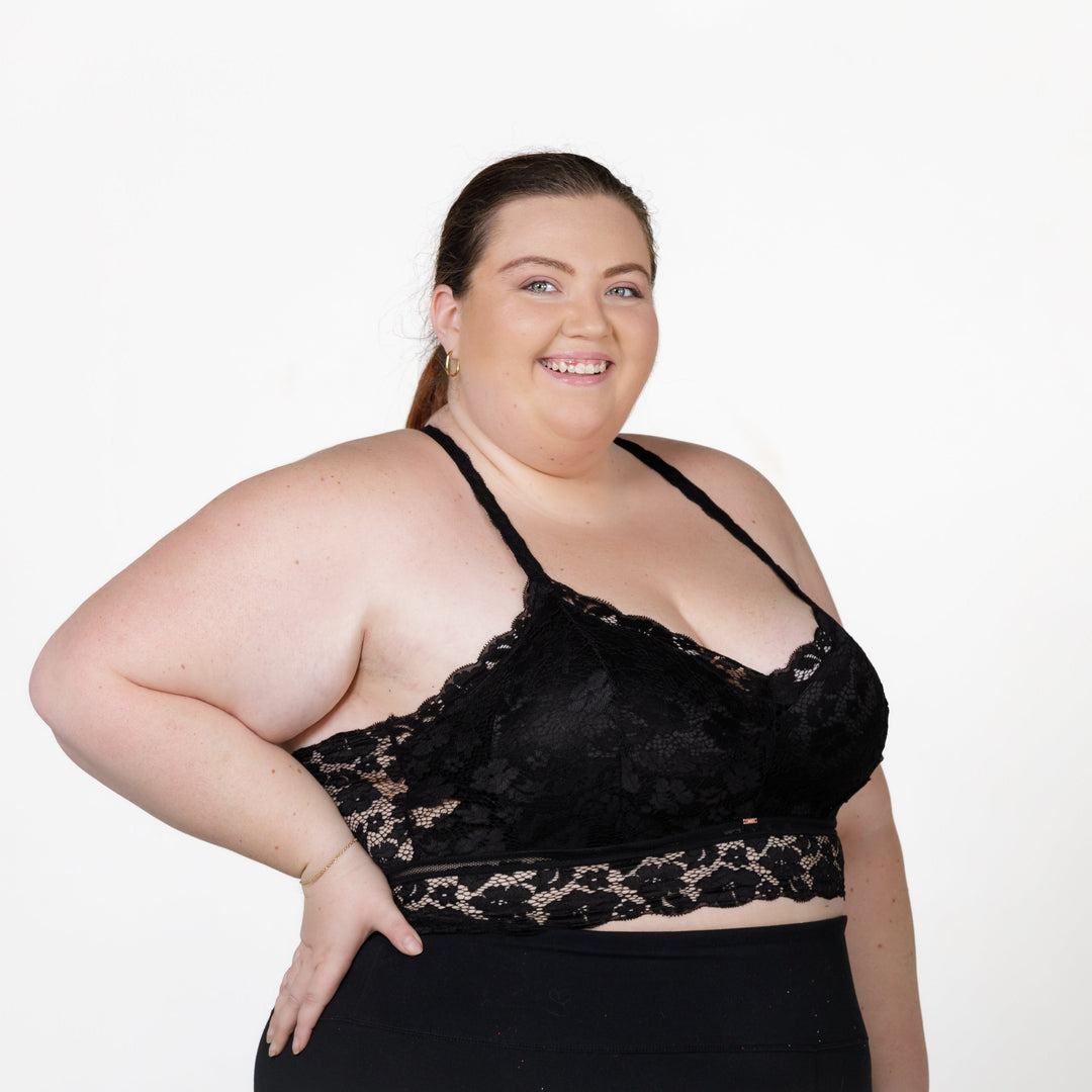 Juliette Deluxe Racerback Lace Bralette by JadyK (Ships in 2-3 Weeks)
