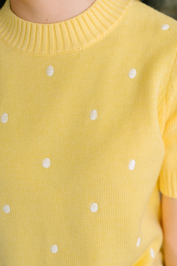 Just One More Look Sweater Knit Top - 8/7