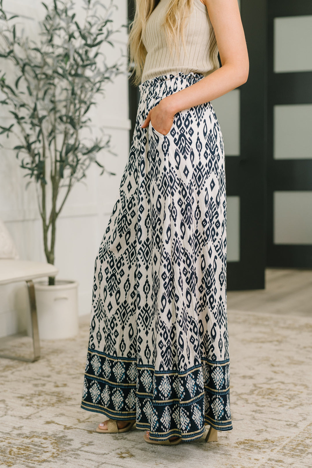 Just So Boho Wide Leg Bottoms - 7/14