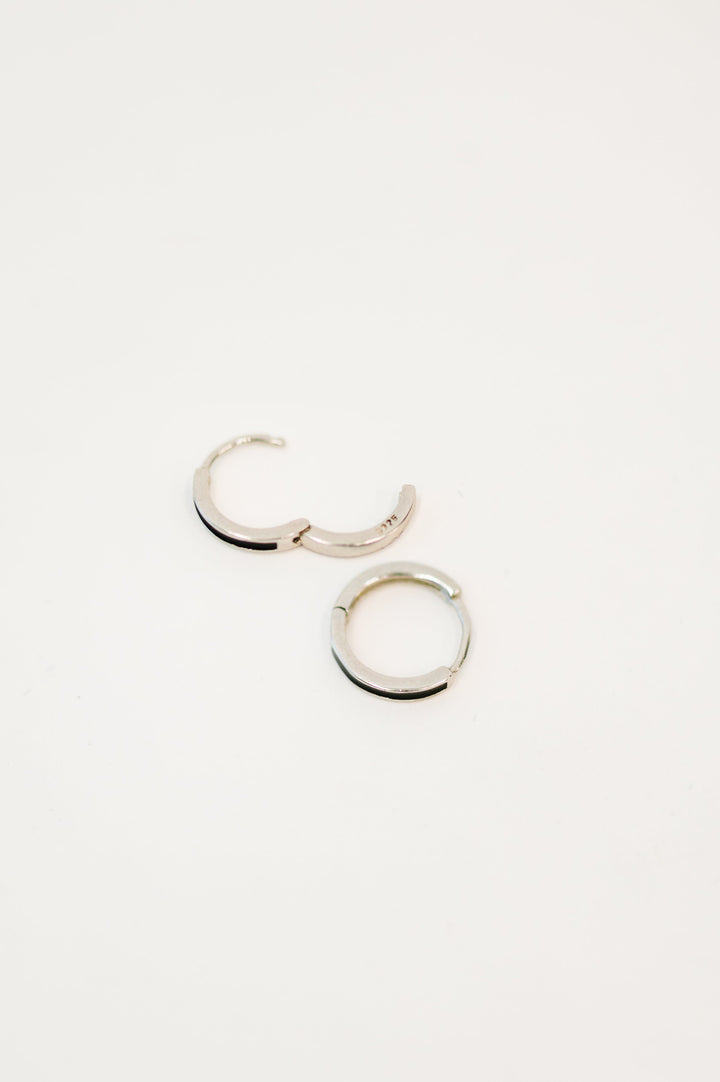 Final Touch Sterling Silver Earrings - 5/8