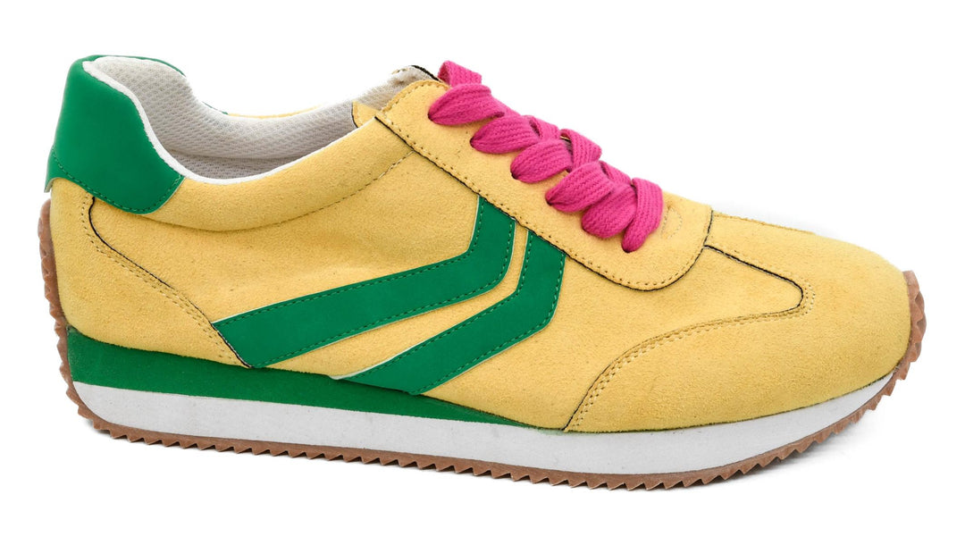 SHOE PARTY! Kickoff Yellow Green Combo by Corkys (Ships in 2-3 Weeks)