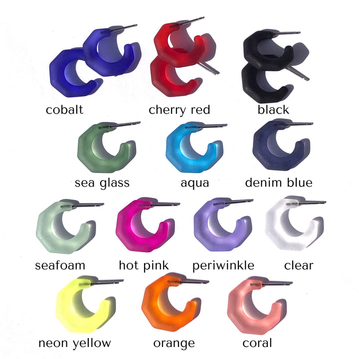 Kit Hoop Earrings by Leetie Lovendale (Ships in 2-3 Weeks)
