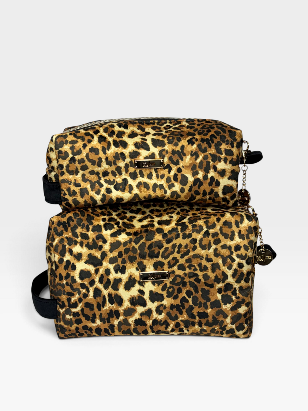 Lady Leopard Bobbie Bags by Makeup Junkie (Ships in 3-4 Weeks)