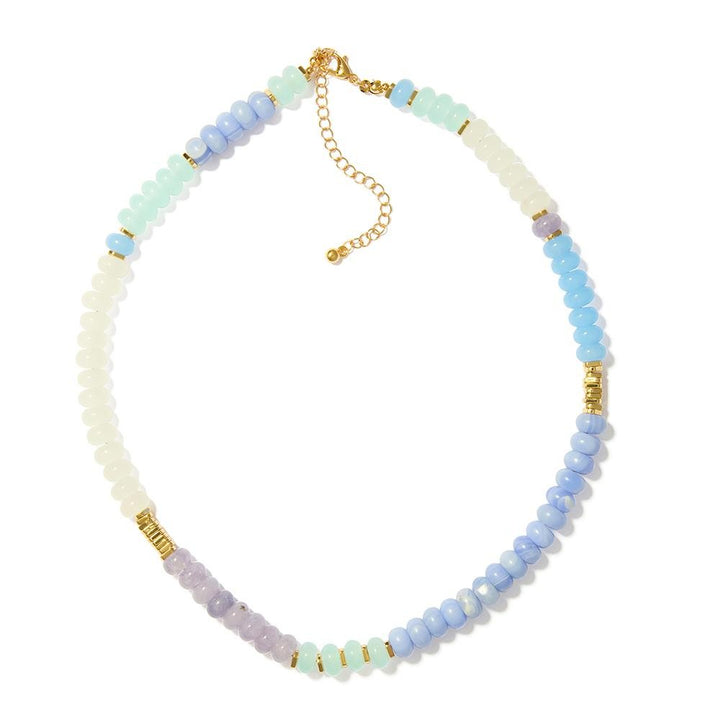 Stone Beaded Candy Necklace