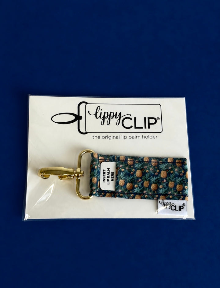 Pineapple Party Prep Obsessed x Makeup Junkie Custom Lippyclip® Lip Balm Holder