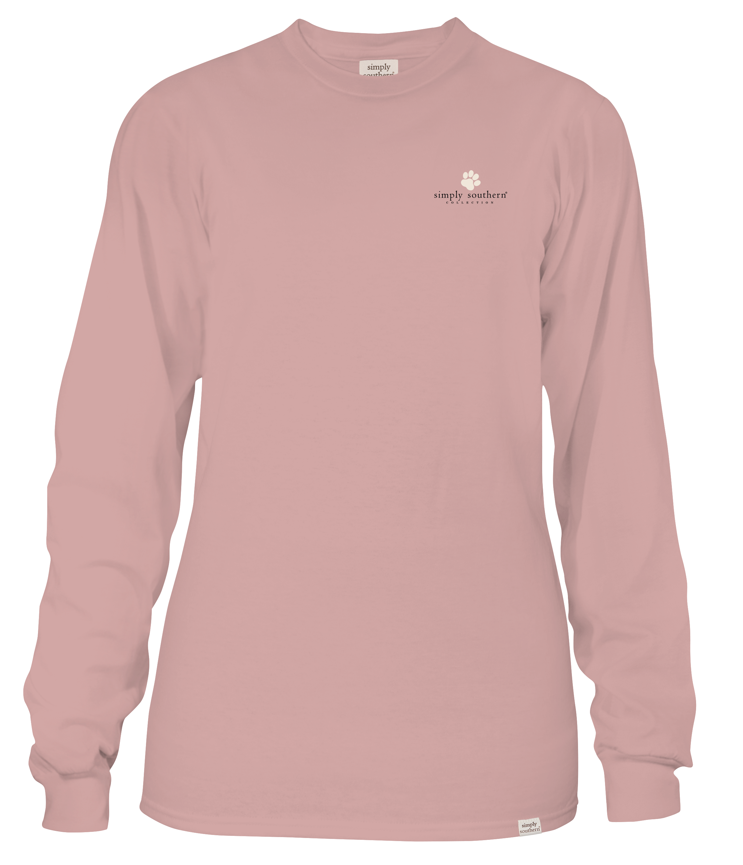 'Stay Pawsitive' Puppy Long Sleeve Tee by Simply Southern