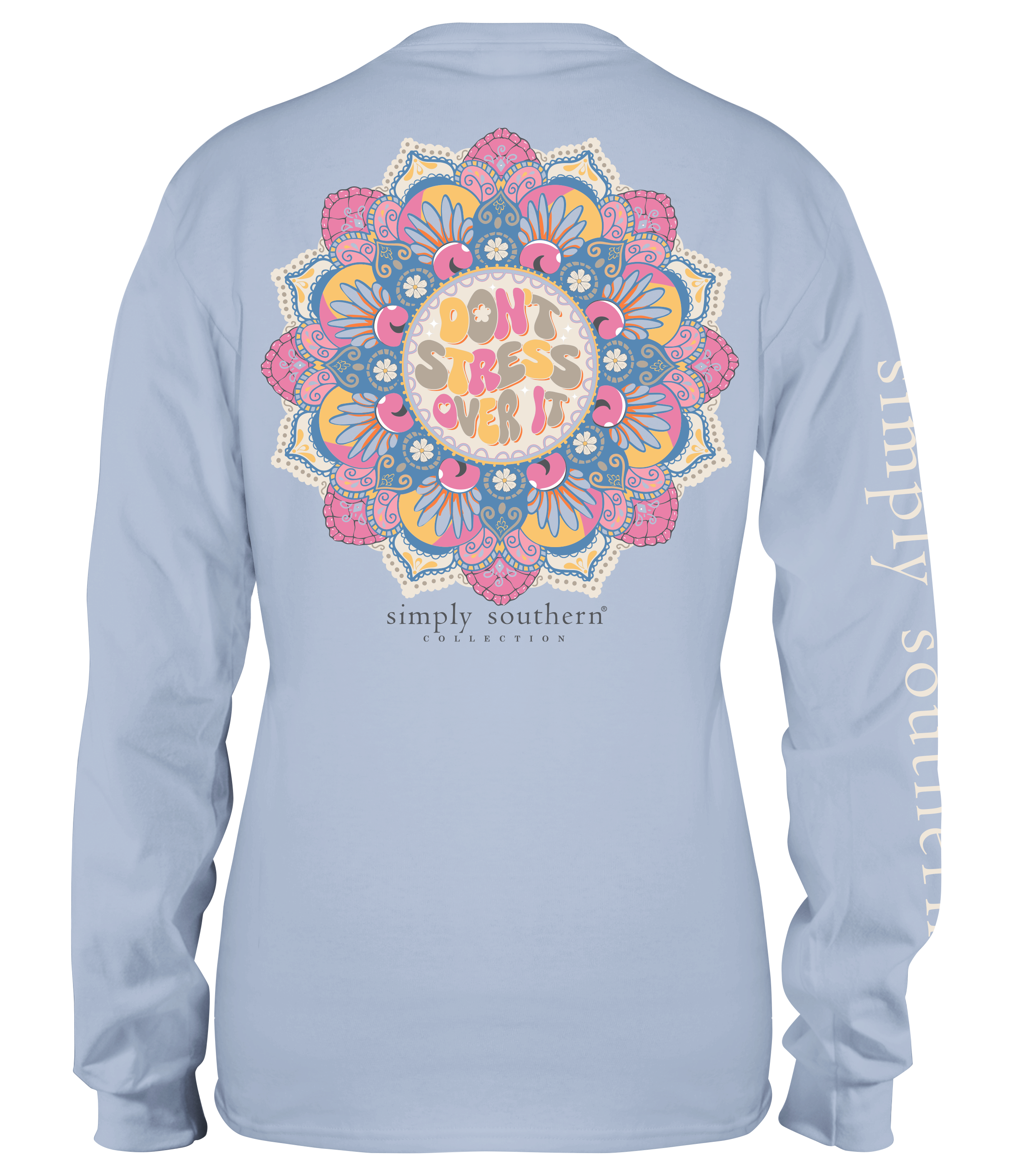 'Don't Stress Over It' Long Sleeve Tee by Simply Southern