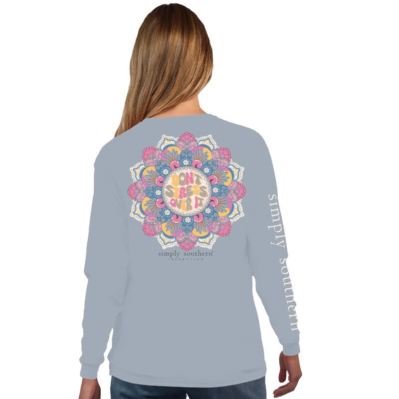 'Don't Stress Over It' Long Sleeve Tee by Simply Southern