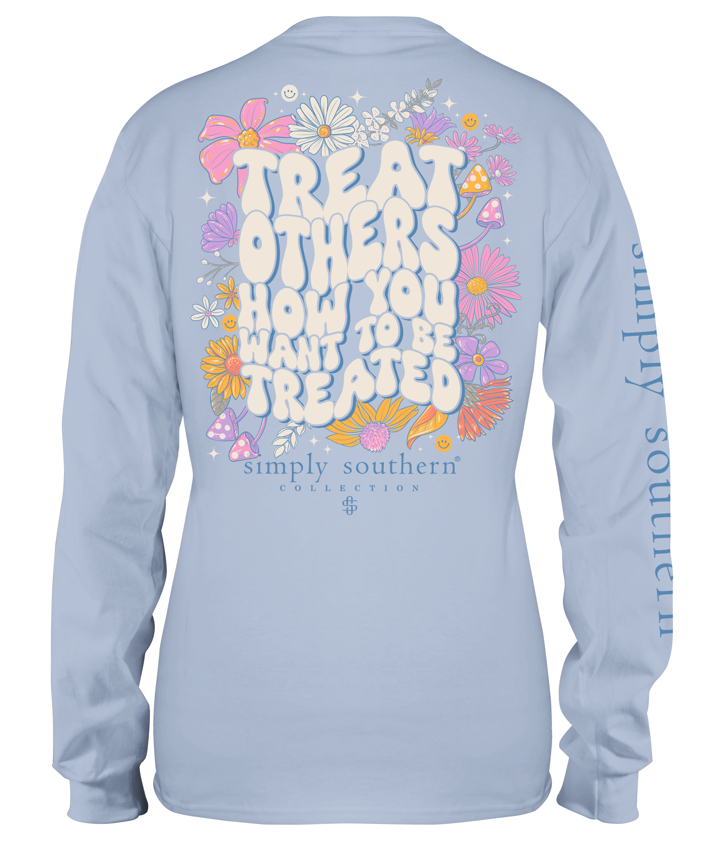 'Treat Others How You Want To Be Treated' Long Sleeve Tee by Simply Southern