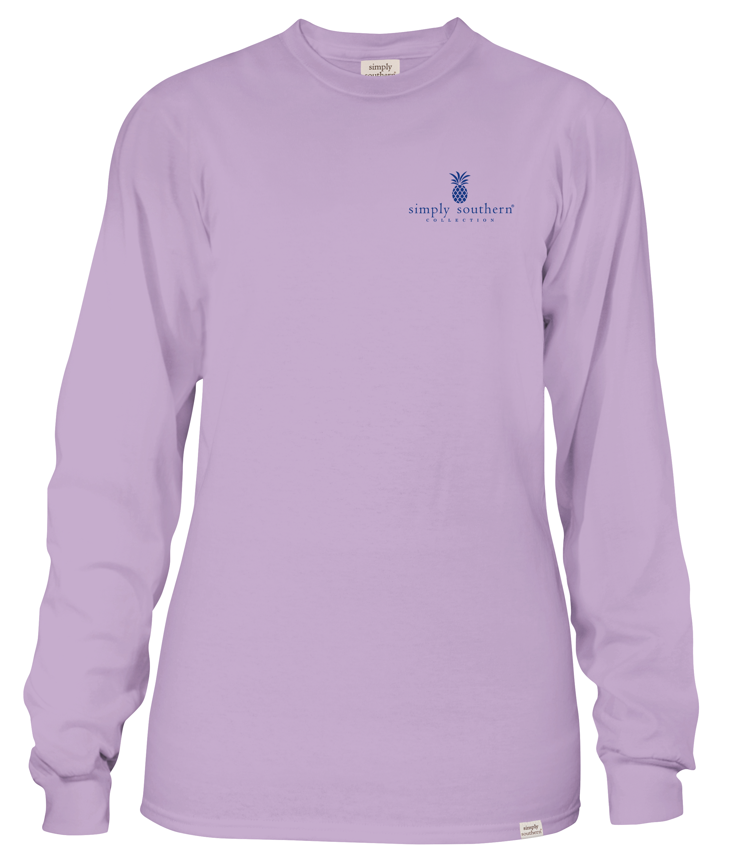 'Be A Light For All To See' Lilac Long Sleeve Tee by Simply Southern