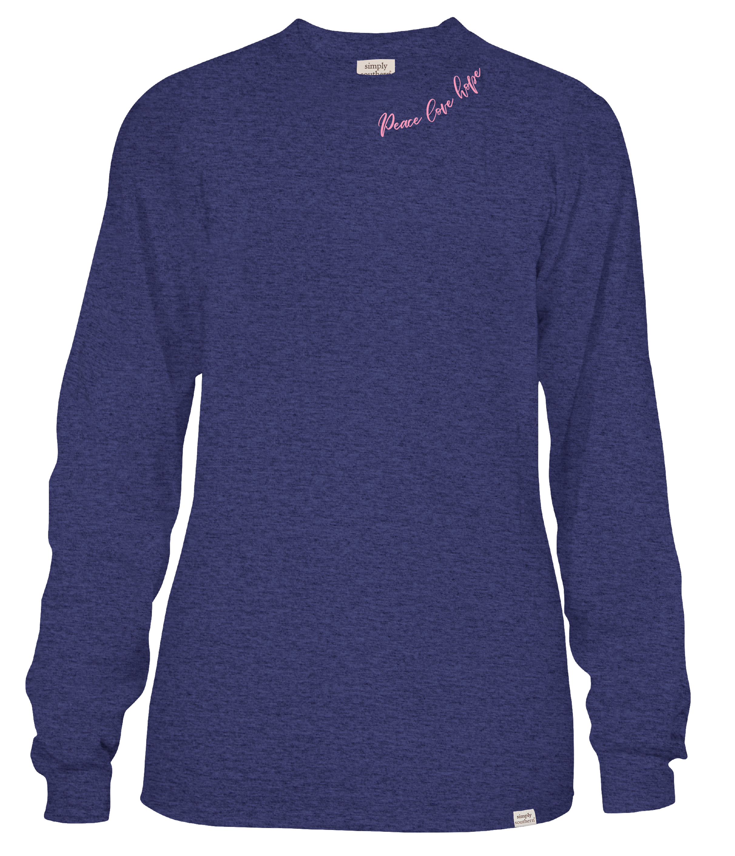 'Think Pink' Long Sleeve Tee by Simply Southern