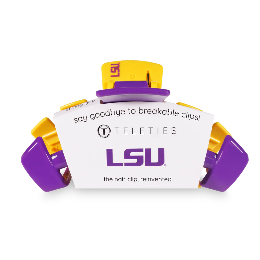 Large Teleties Claw Clip - LSU
