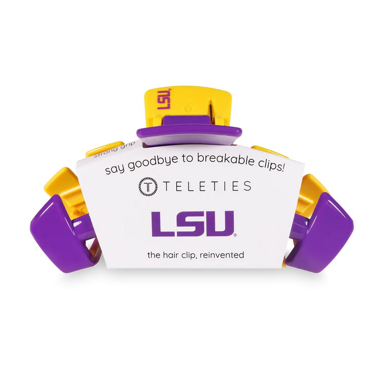 Large Teleties Claw Clip - LSU