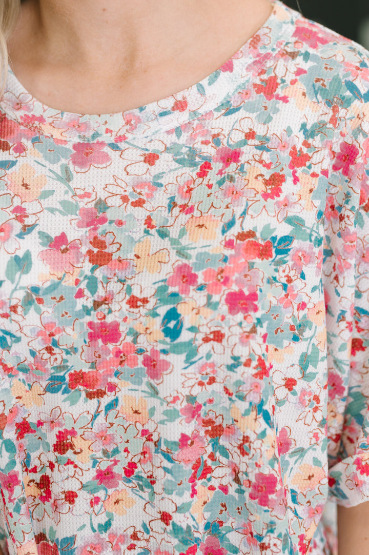 Left Em' Speechless Dolman Sleeve Blouse - 7/14