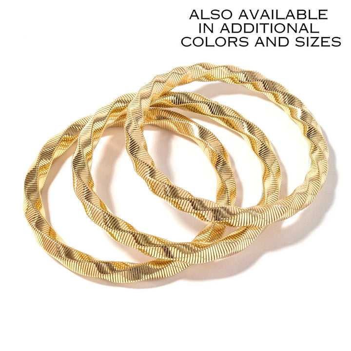 Leona Set Bracelets - Gold By Erimish (Ships in 2-3 Weeks)