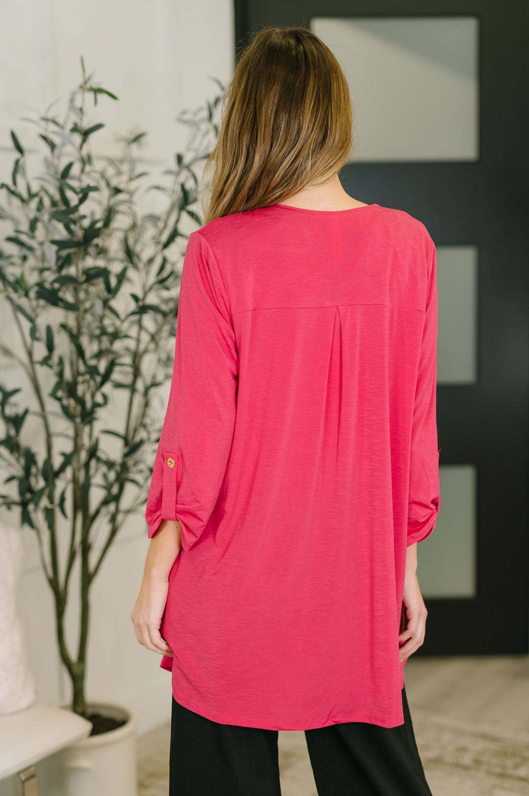 Lizzy Cardigan in Fuchsia - 7/23