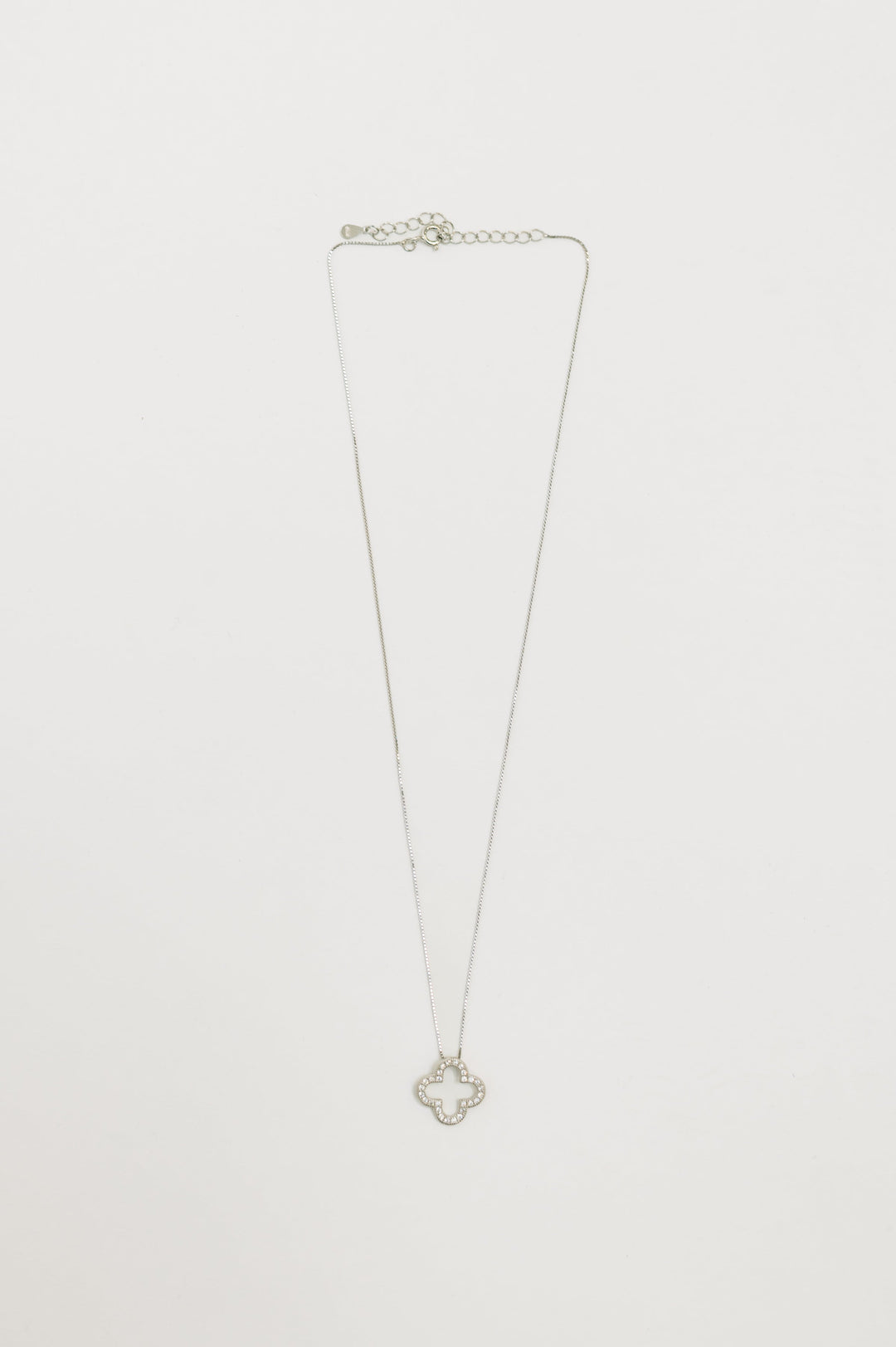 Lucky Girl Syndrome Sterling Silver Pendant Necklace - 5/1