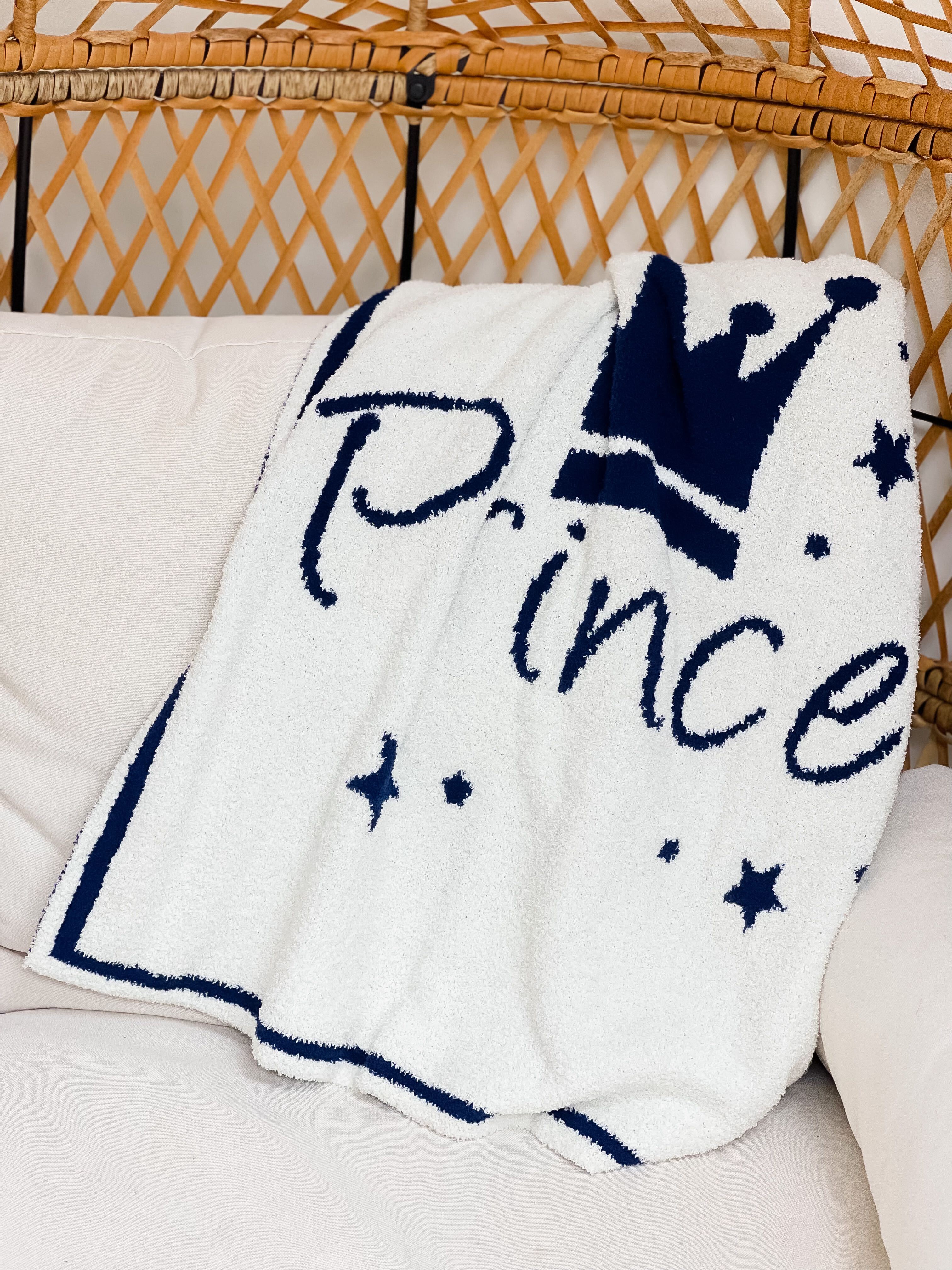 Luxury Cozy Baby Blanket - Prince