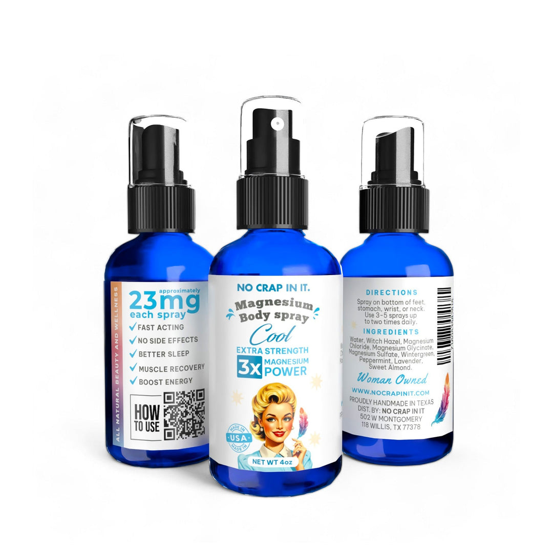 Magnesium Spray - Cool by No Crap In It (PREORDER: Ships in 2-3 Weeks)