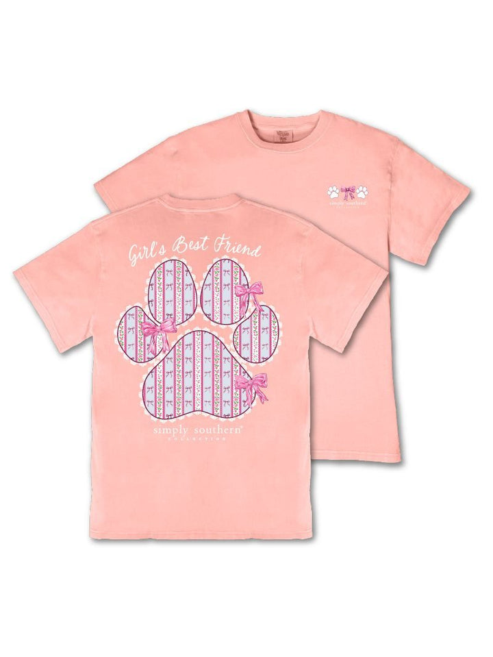 Girl's Best Friend Short Sleeve Tee by Simply Southern