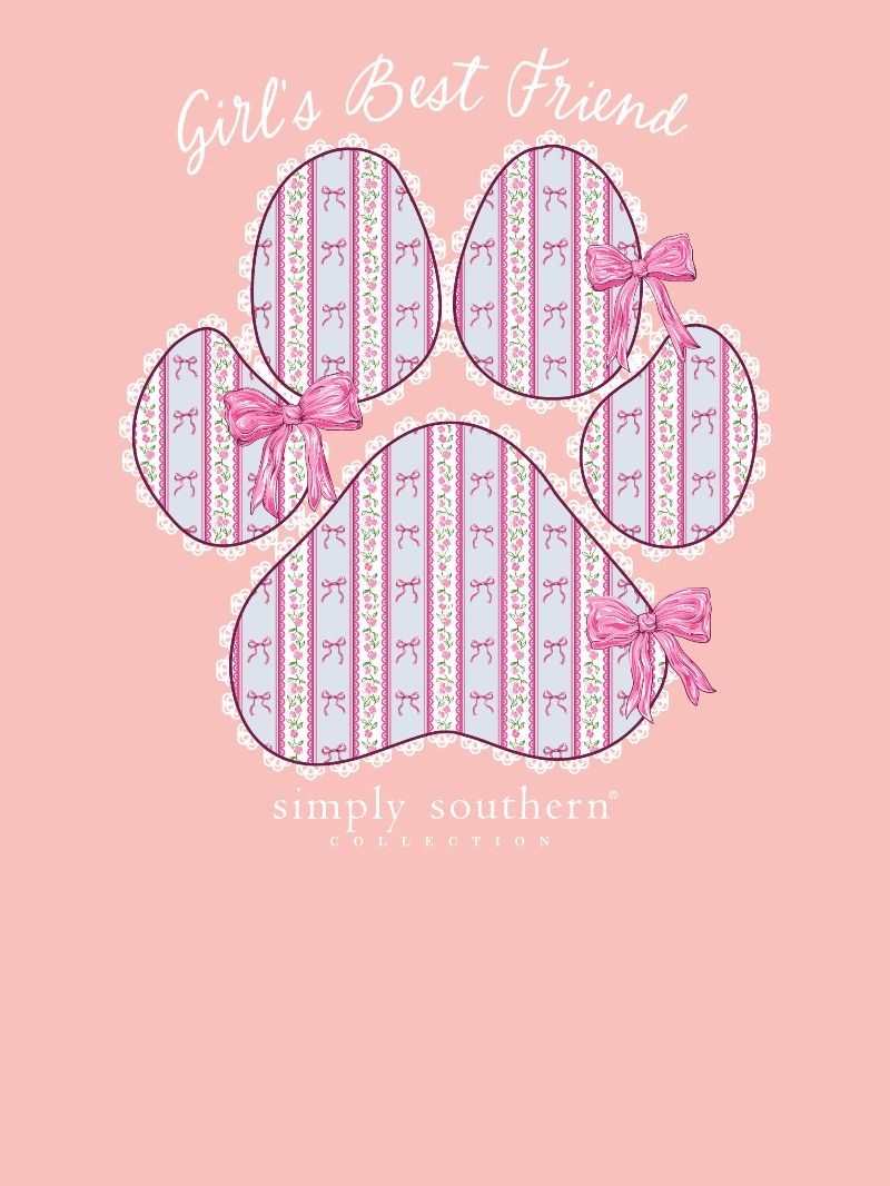 Girl's Best Friend Short Sleeve Tee by Simply Southern