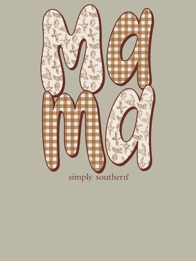 *JUNE MARKET: Mama Duck Short Sleeve Tee by Simply Southern (Ships Late July)