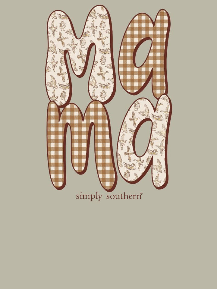 *JUNE MARKET: Mama Duck Short Sleeve Tee by Simply Southern (Ships Late July)