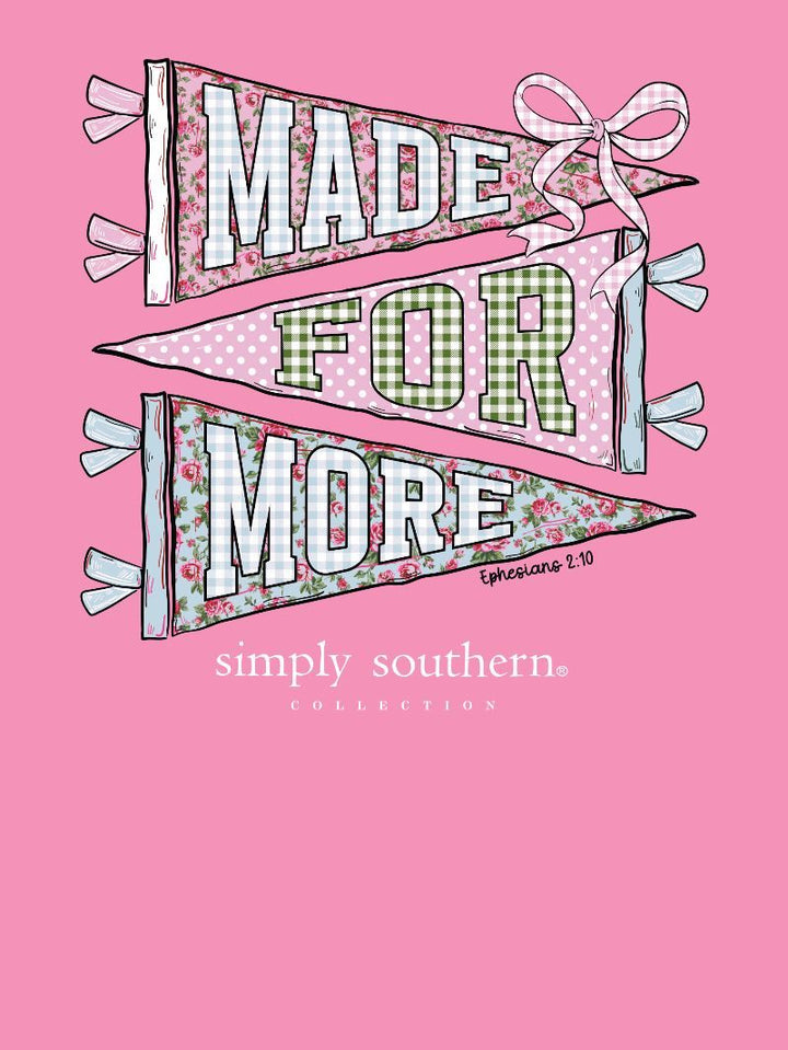 *JUNE MARKET: Made For More Short Sleeve Tee by Simply Southern (Ships Late July)
