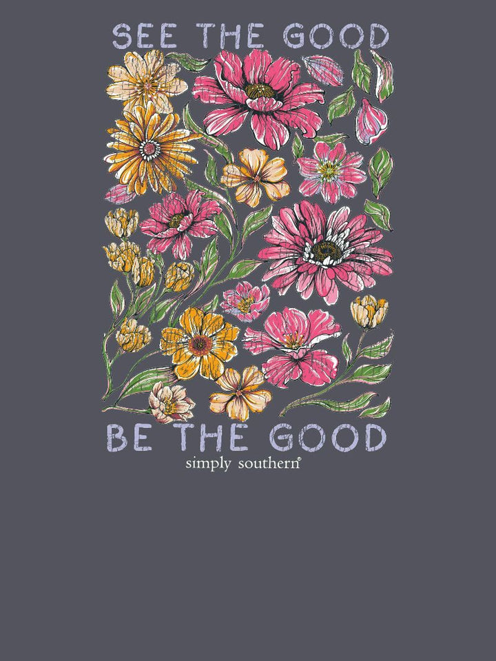 JAN MARKET: 'See The Good, Be The Good' Short Sleeve Tee by Simply Southern (Ships in February)