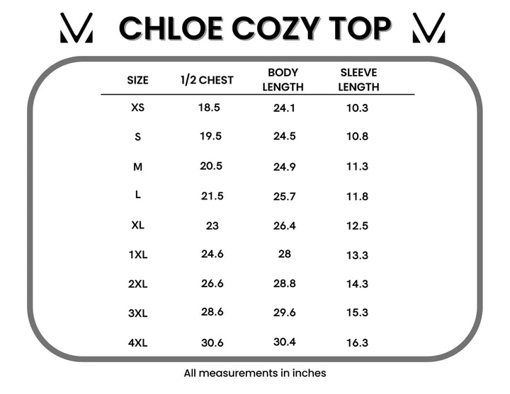 Chloe Cozy Top - Brown