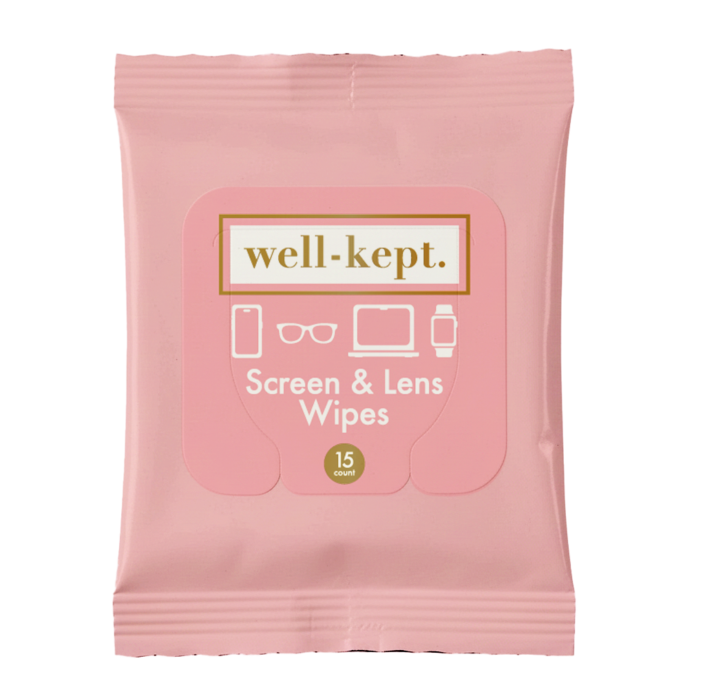 MORNING MEGA: Pack Screen & Lens Cleaning Wipes  by Well-Kept (Ships in 2-3 Weeks)