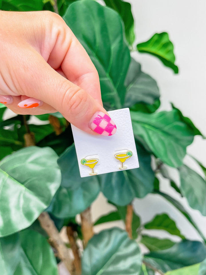 Margarita Signature Enamel Studs by Prep Obsessed