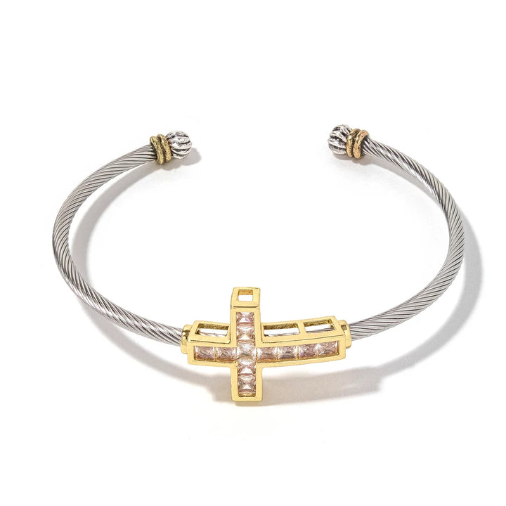 Mary Cuff Bracelet By Erimish (Ships in 2-3 Weeks)