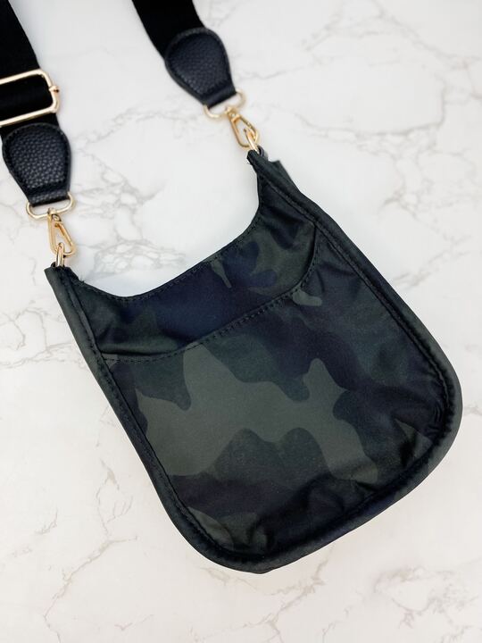 Mini Nylon Crossbody Bag - Camouflage