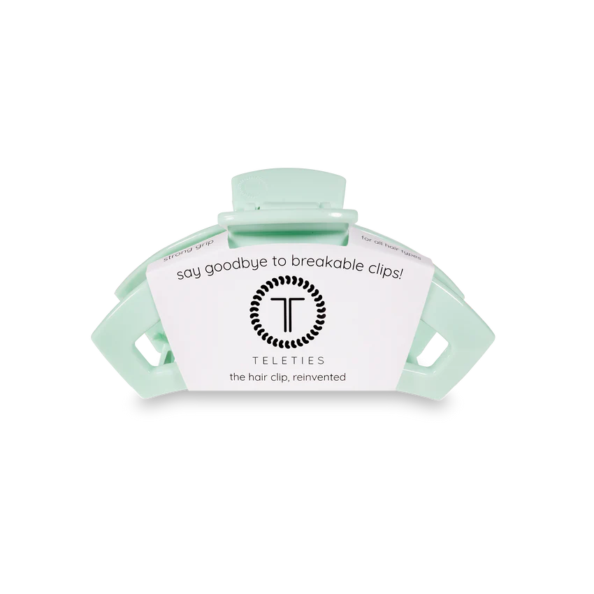 Tiny Teleties Open Claw Clip - Mint to Be